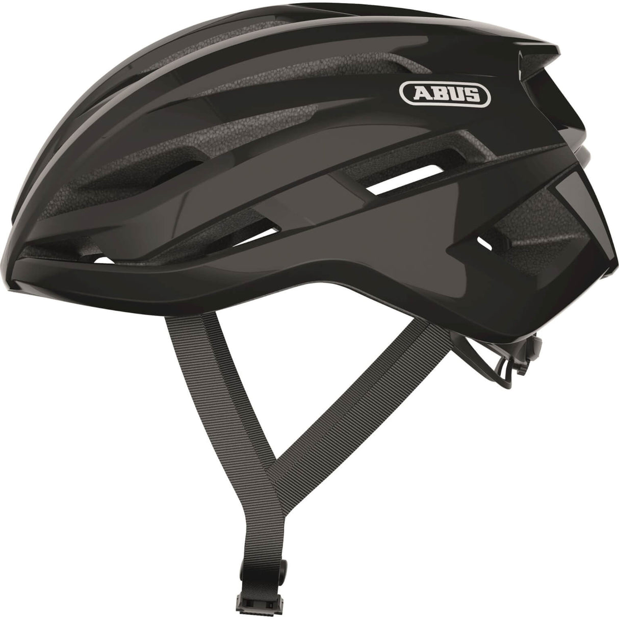 Abus hjelm stgoudmchaser skinnende sort XL 61-63 cm