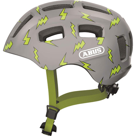 Abus hjelm youn-i 2.0 grå blitz s 48-54cm