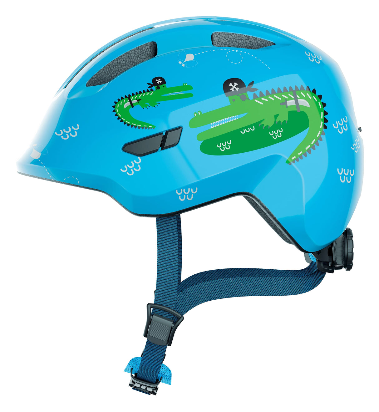 Abus Helms Smiley 3.0 Blue Croco M 50-55cm