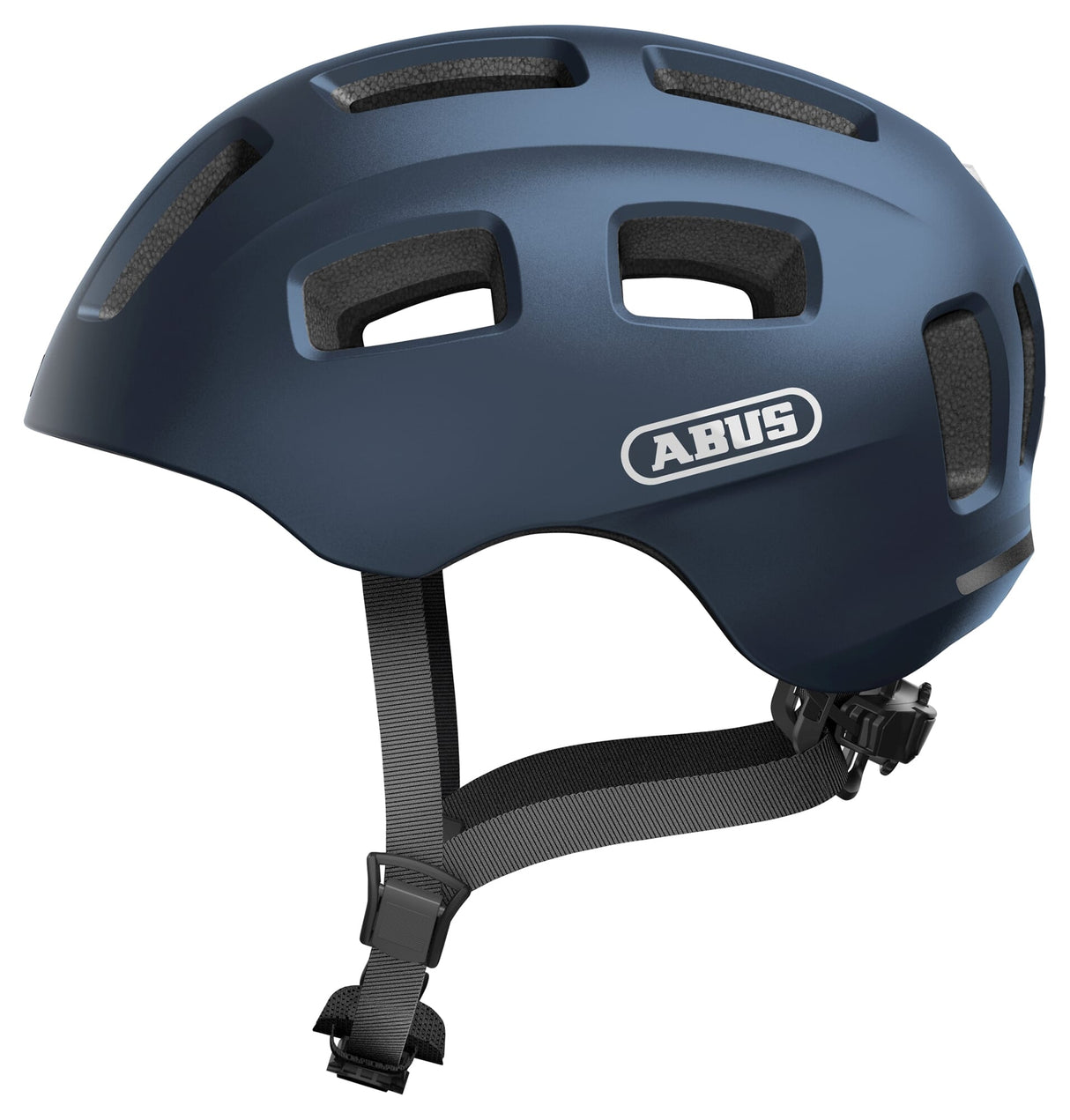 Abus cykelhjelm youn-i 2.0 midnight blue s - 48-54 cm - blå - velegnet til brug på elcykler - bycykler - 240 g