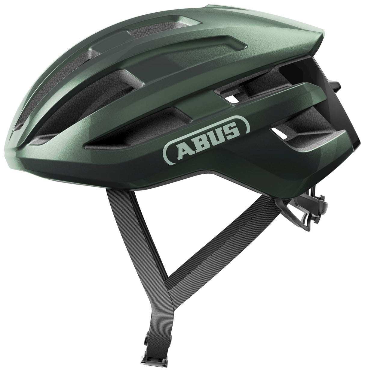 Abus hjelm powerdome ace mosgrøn m 54-58cm