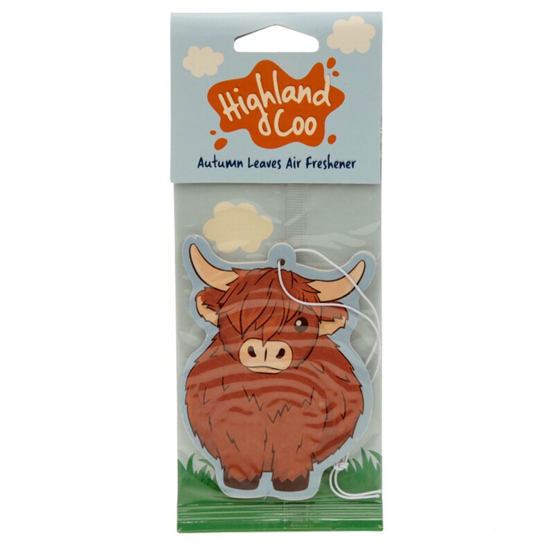 Efterårsduft - highland cow air freshener