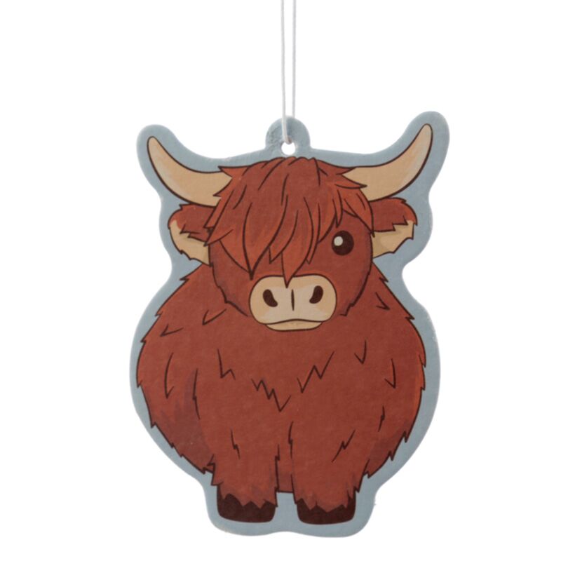 Efterårsduft - highland cow air freshener