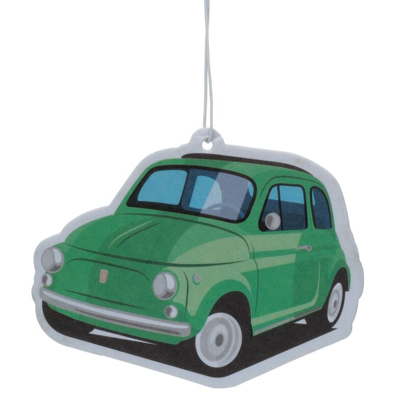 Pebermynte - retro grøn fiat 500 luftfrisker