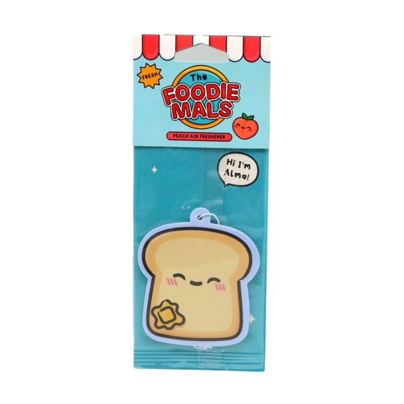 Peach foodie bud toast luftfrisker