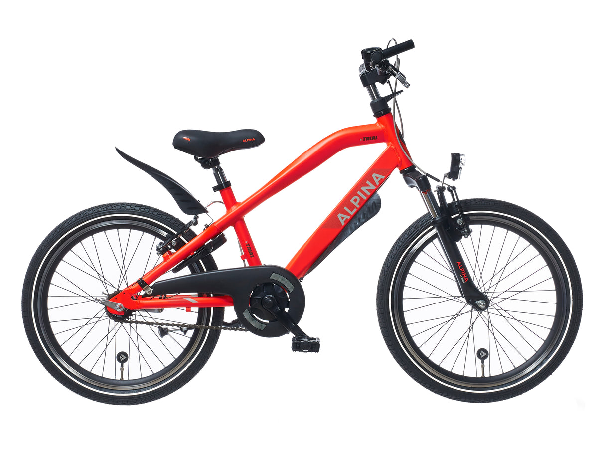 Alpina trial j20 dyb rød mat