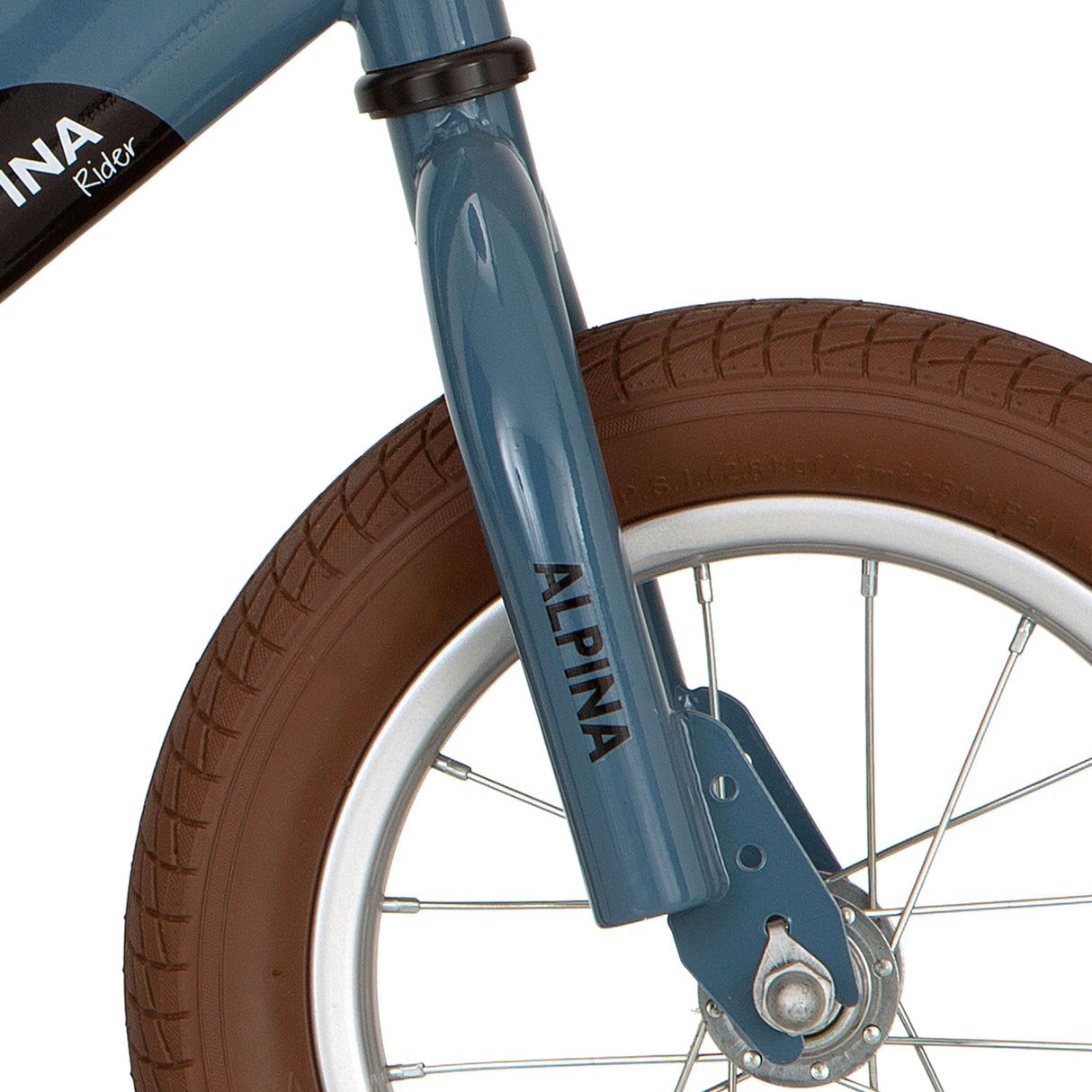 Alpina gaffelbalance cykel stenblå