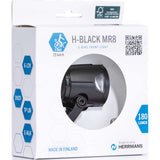 Forlygte Hrmans H -Black MR8 E 6-12 Volt - Med Holder - 180 Lumen
