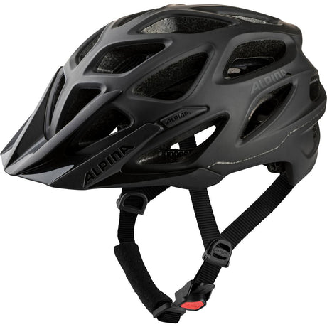 Olympisk sportstøj alpina sports mtb hjelm mythos 3.0 l.e. 52-57 mat sort