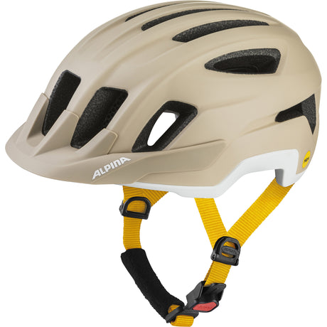 Olympisk sportstøj alpina sports tour hjelm paranus mips 59-61 mat beige
