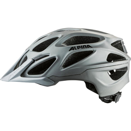 Olympisk sportstøj alpina sports tour hjelm mythos 3.0 l.e. 57-62 mat sølv