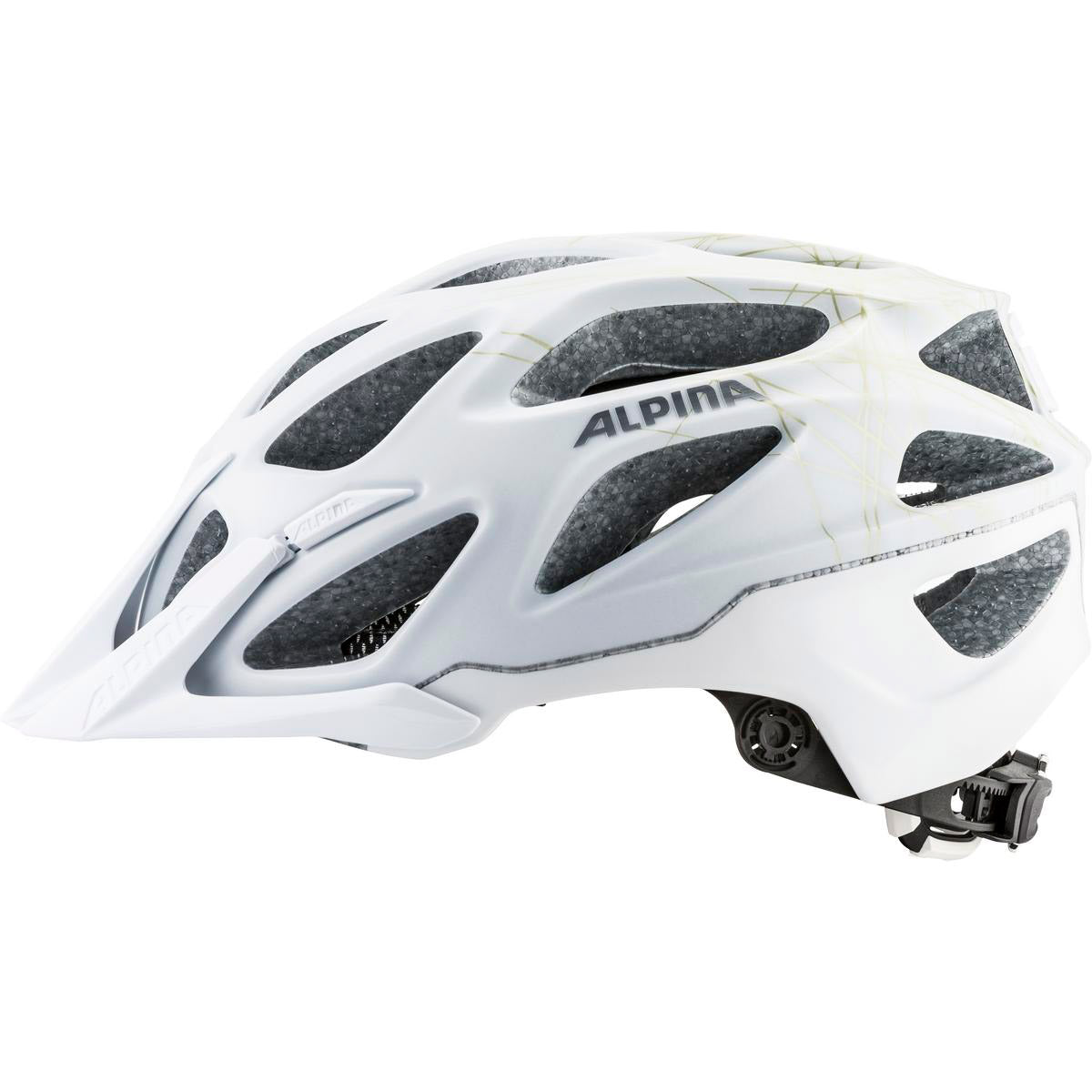 Olympisk sportstøj alpina sports tour hjelm mythos 3.0 l.e. 52-57 blank hvid