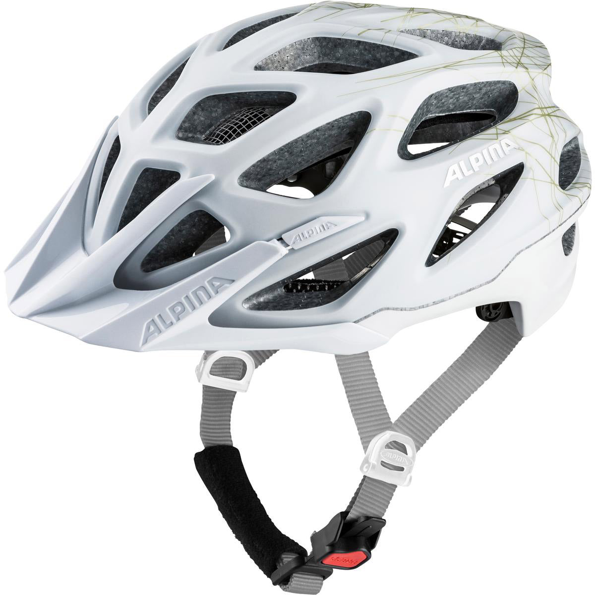 Olympisk sportstøj alpina sports tour hjelm mythos 3.0 l.e. 52-57 blank hvid