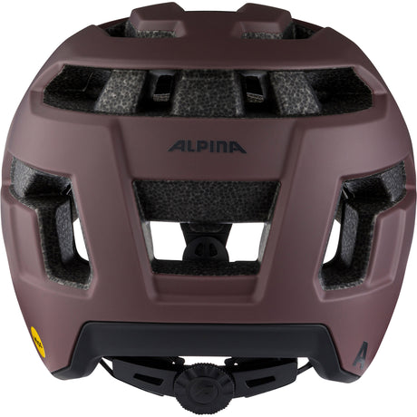 Olympic sportswear alpina sports tour helm taunus gravel mips 59-61 mat donkerbr