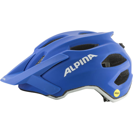 Alpina sports børnehjelm apax jr. mips 51-56 mat blå