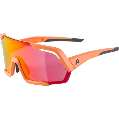 Olympisk sportstøj alpina sportssportsbriller rocket q-lite mat pink