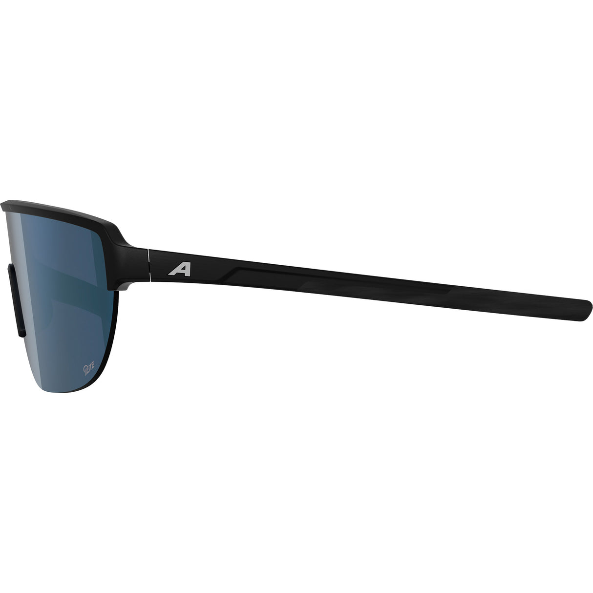 Olympisk sportstøj alpina sportsbrille ram 2.0 q-lite blå sp. mat sort