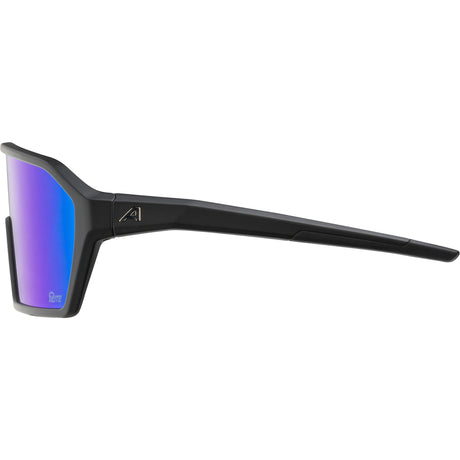 Olympisk sportstøj alpina sportssportsbriller ram q-lite jade spejlglas sort