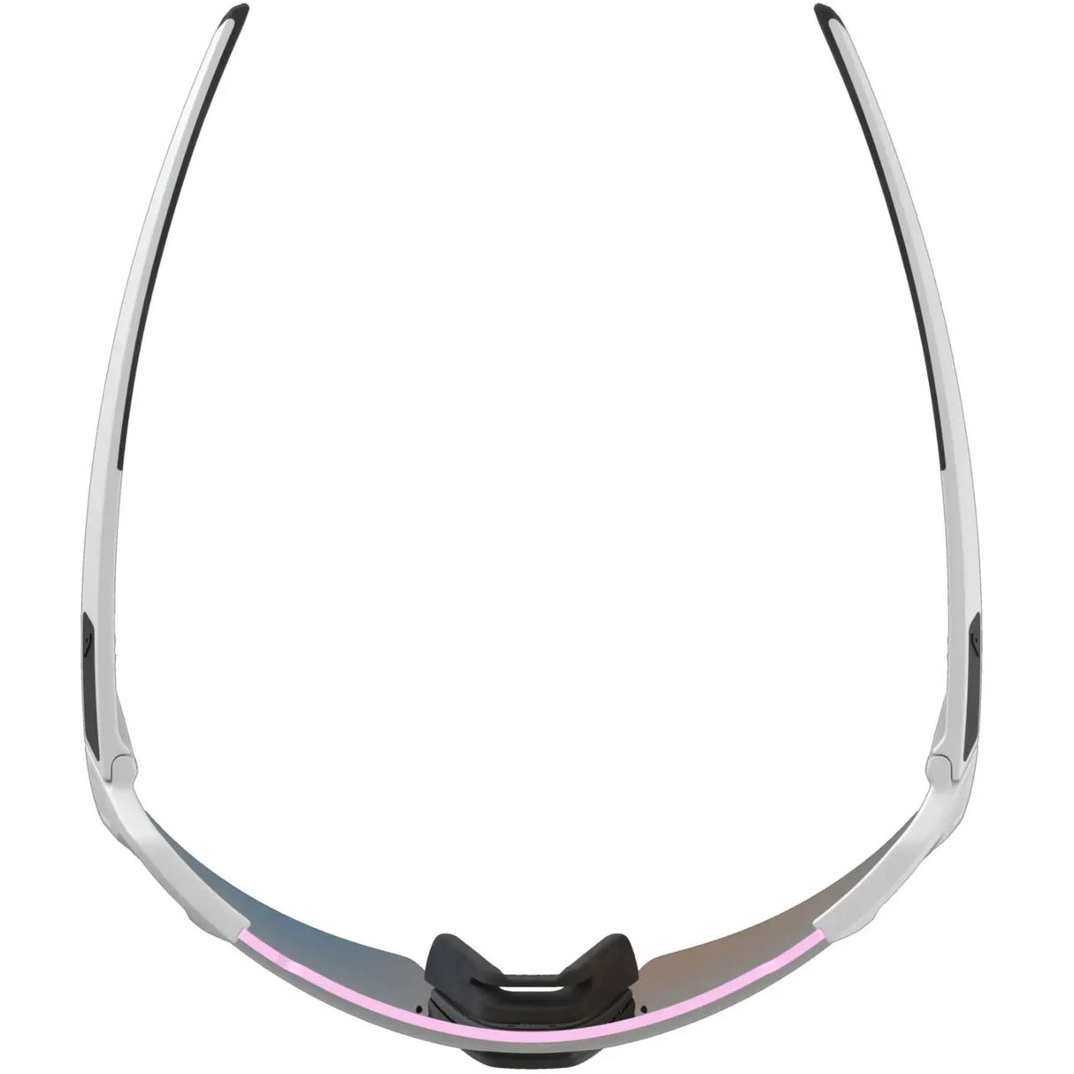 Olympisk sportstøj alpina sportssportsbriller turbo air q-lite blank hvid
