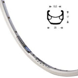Rigida Ryde Rim 28 CHRINA ALU 20MM 36 14