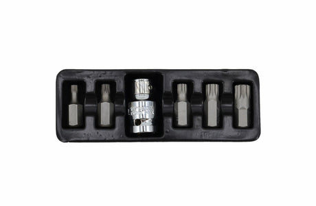 Awtools spline tips 6cz. m5-m12 + zwarte adapter line