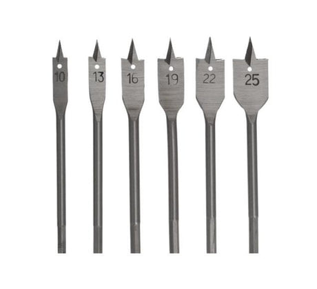 Awtools messenboormachines 10-25mm 6szt. 10 13 16 19 22 25mm