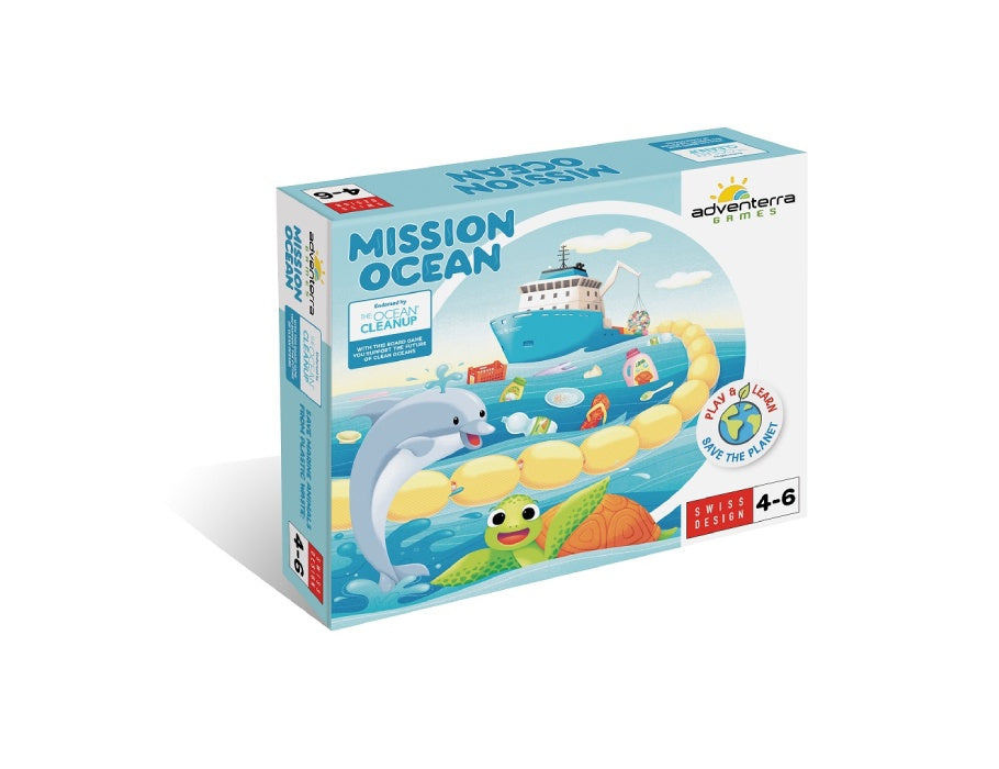 Adventra Games Board Game Mission Ocean