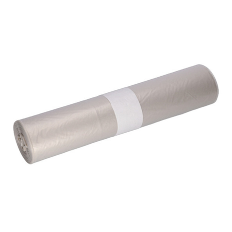 Afvalzak transparant 90x125cm t23 (200 stuks)