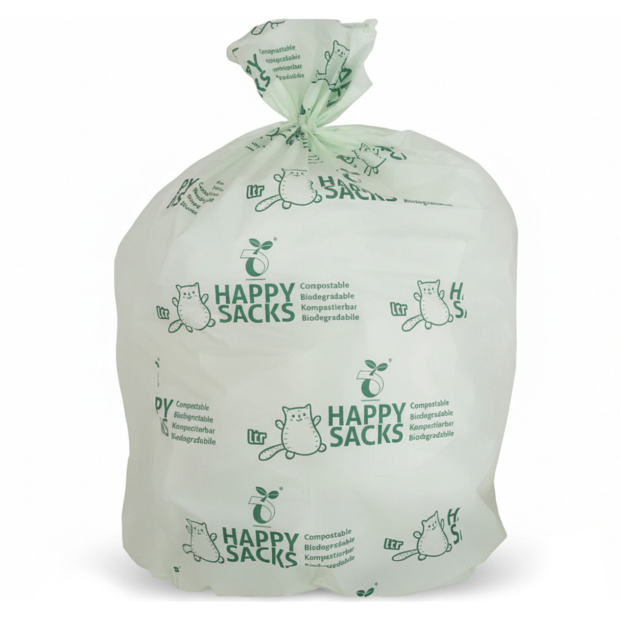 Happy sække affaldspose bio 50x57cm t15 30 liter (10 stk)