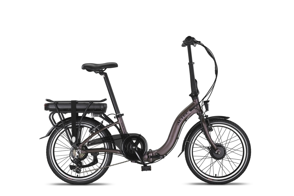 ALTEC COMFORT e-cykelfoldningscykel 20 tommer 7-spd. 518Wh Terra Brown M129 40nm -
