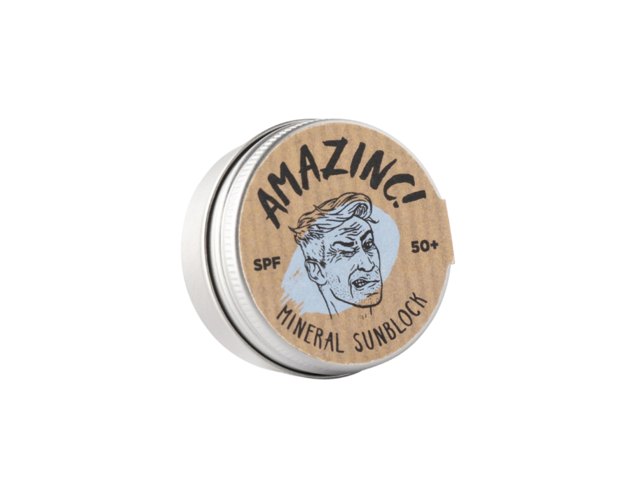 Amazinc! Surf Zink - Sunblock - SPF50 - Lavblå - 25gr