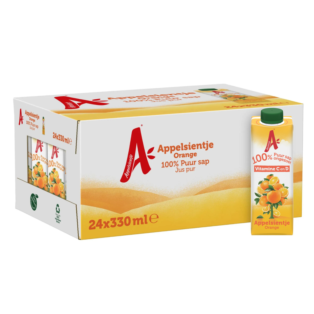 Appelsientje orange pakke (24x 33cl)