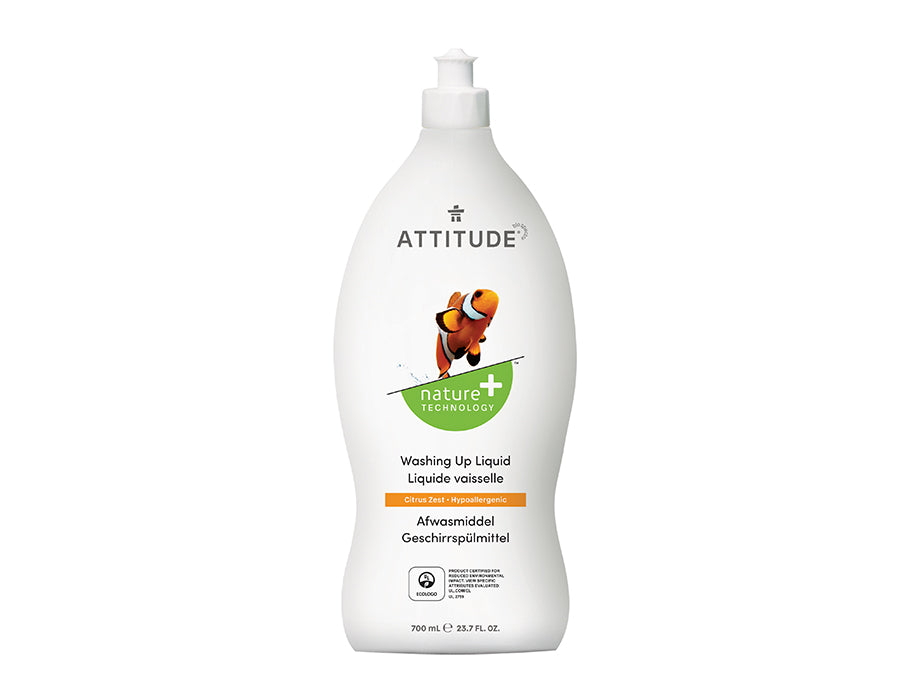 Attitude natur+ citrusskal vaskemiddel