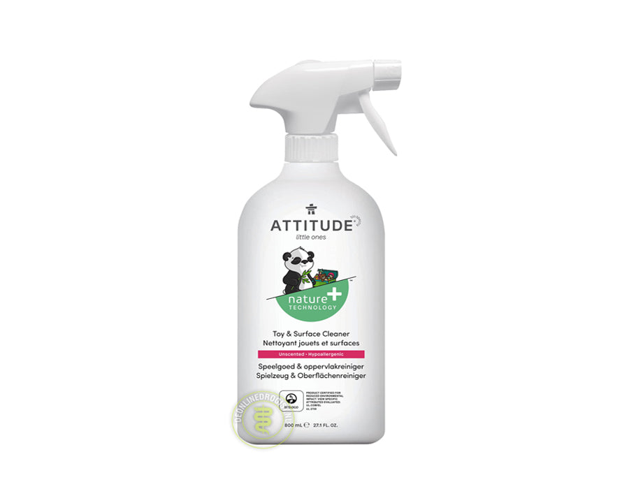 Attitude natur+ små - legetøjsrens - 800 ml