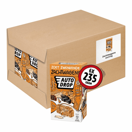 Autodrop mix box bløde vogne (6x235gr)