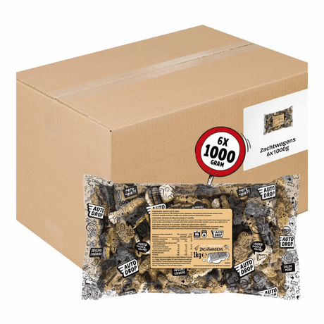 Autodrop bløde vogne (6x1 kg)