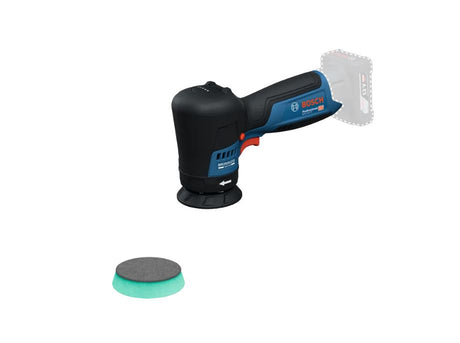 Bosch blå gpo12v-77 batteri polermaskine (uden batterioplader, støttepude, polerpude) - 06019l3003
