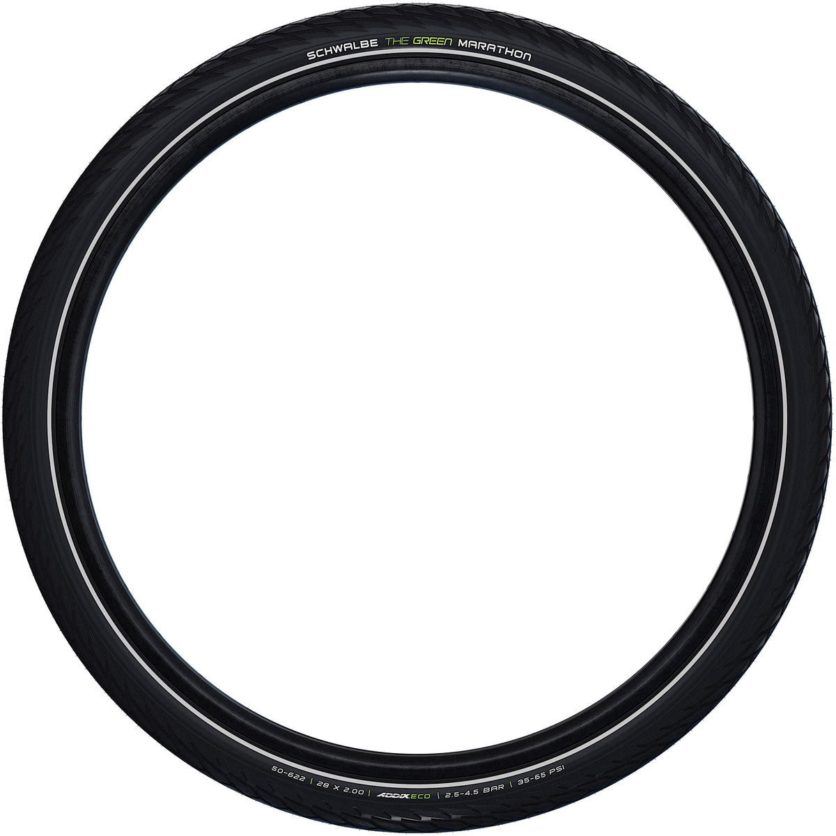 Schwalbe Green Marathon GreenGuard 26x1.50 (40-559) Sort