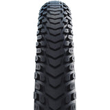 Schwalbe marathon mondial pro - foldning - addix - v-guard - 27,5x2,40 - sort + refleks