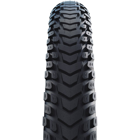 Schwalbe marathon mondial pro - foldning - addix - v-guard - 27,5x2,40 - sort + refleks