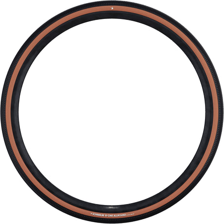 Schwalbe g-one allround 28x1,50 700x40c (40-622) foldepræstationslinje addix bronze sidevæg