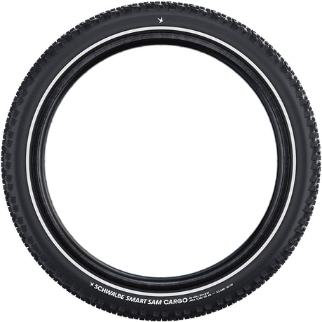 Schwalbe smart sam cargo - kablet - addix e - super forsvar - 20x2,35 - sort + refleks