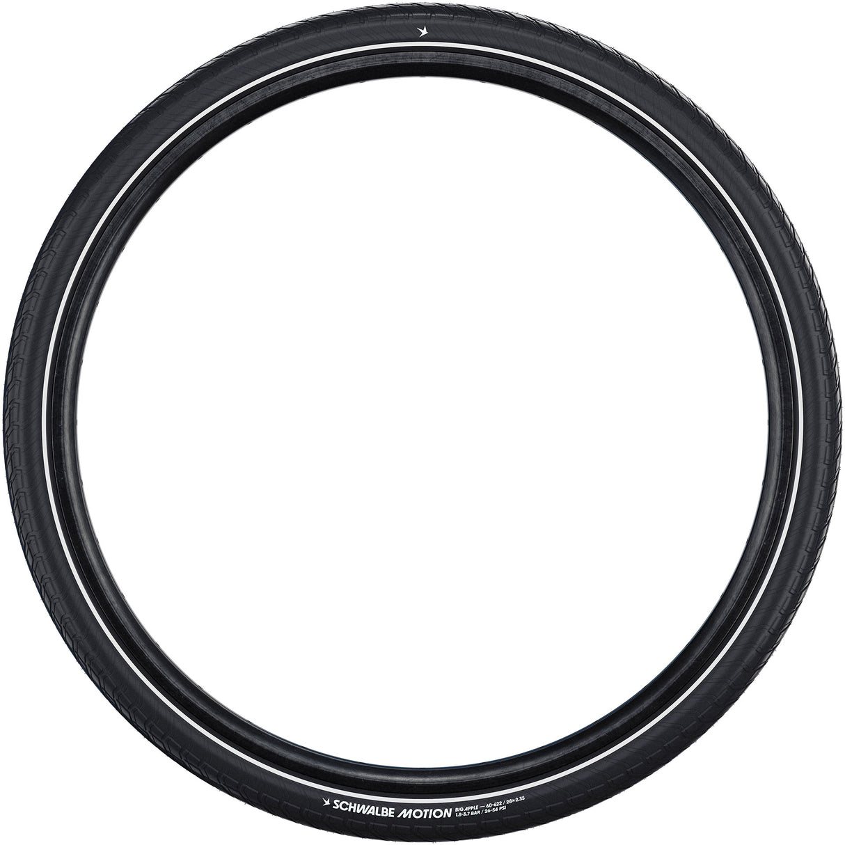 Schwalbe clincher motion big apple plus 60-584 sort +r