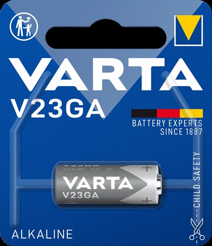 Varta batteri v23ga 12v, inklusive alarm