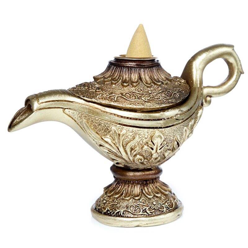 Magisk lampe backflow røgelse holder