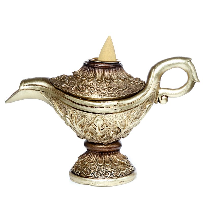 Magisk lampe backflow røgelse holder