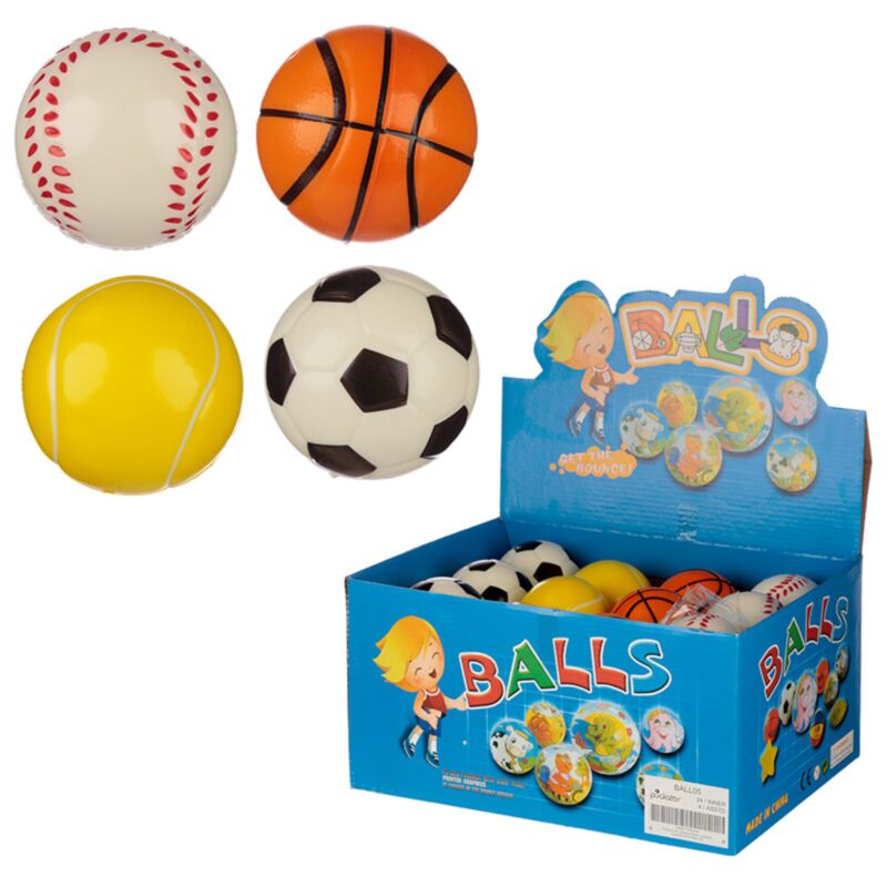 Sports bløde bolde diameter 6,5 cm