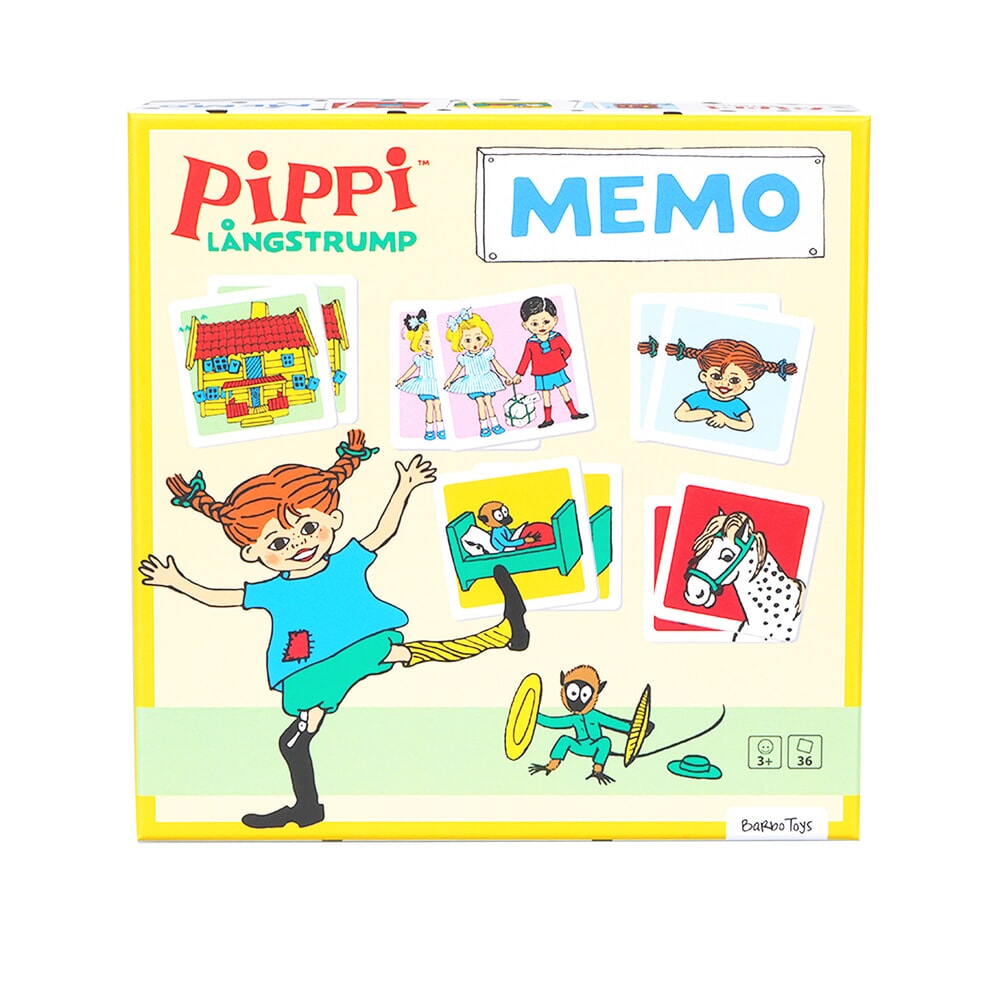Barbo legetøj pippi memo spil (8631)