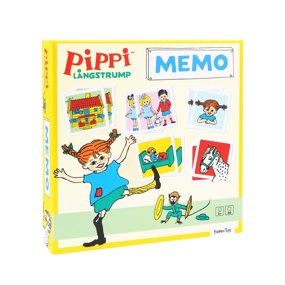 Barbo legetøj pippi memo spil (8631)