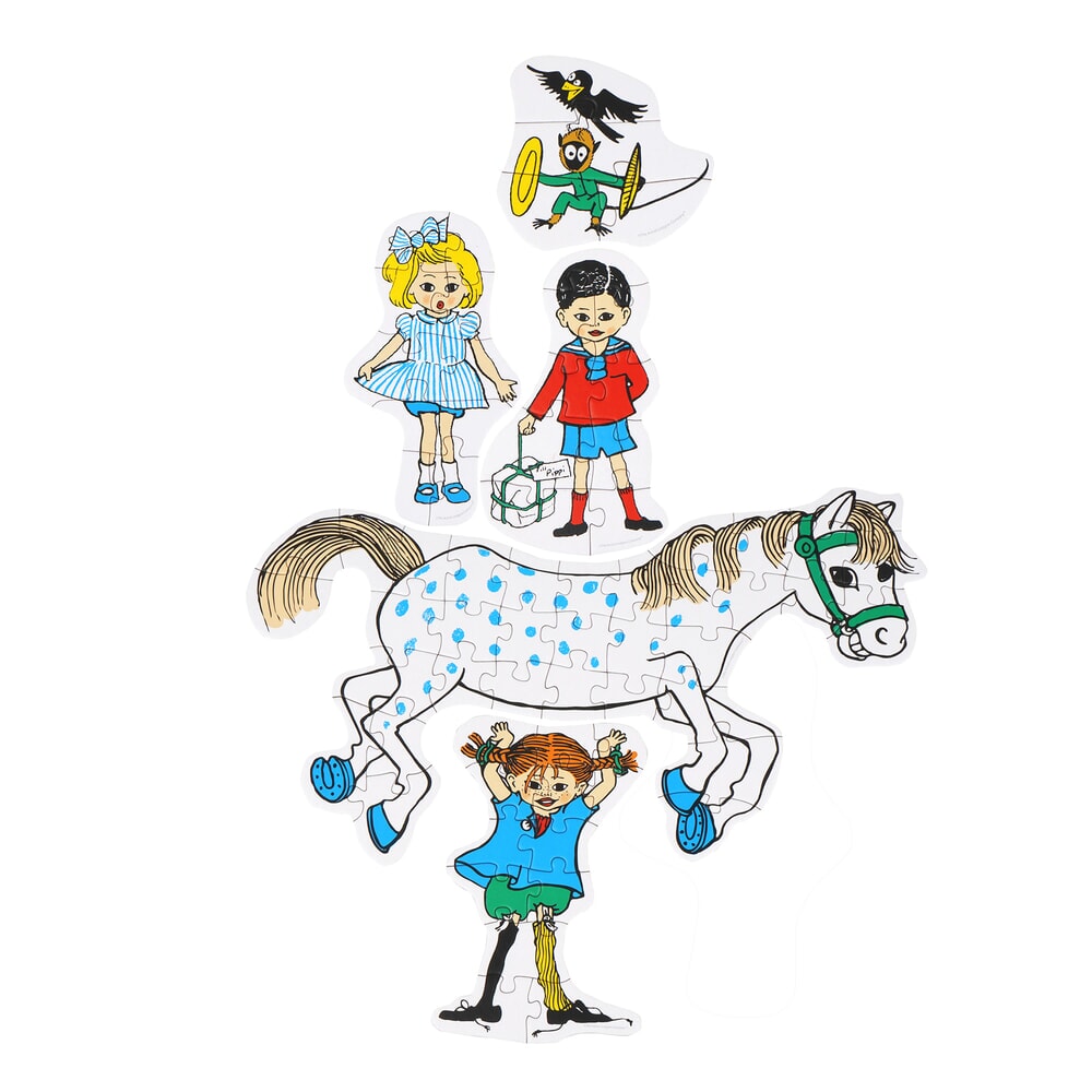 Barbo-legetøj Pippi stable puslespil (8632)